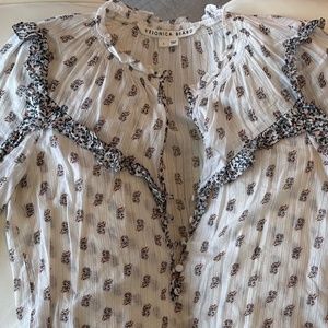 Veronica Beard Peasant Top